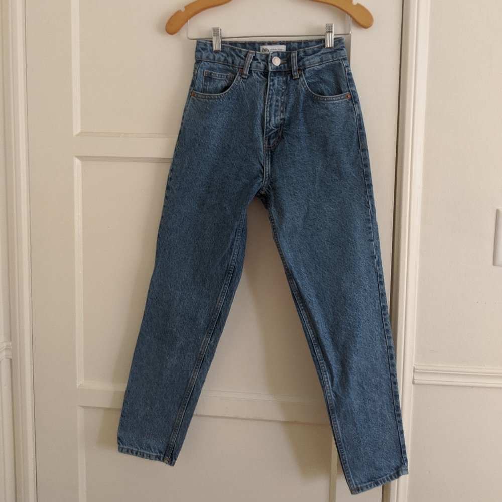 Zara mom jeans